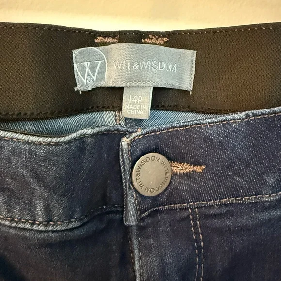 Wit & Wisdom Indigo Denim Pants - Picture 4 of 6